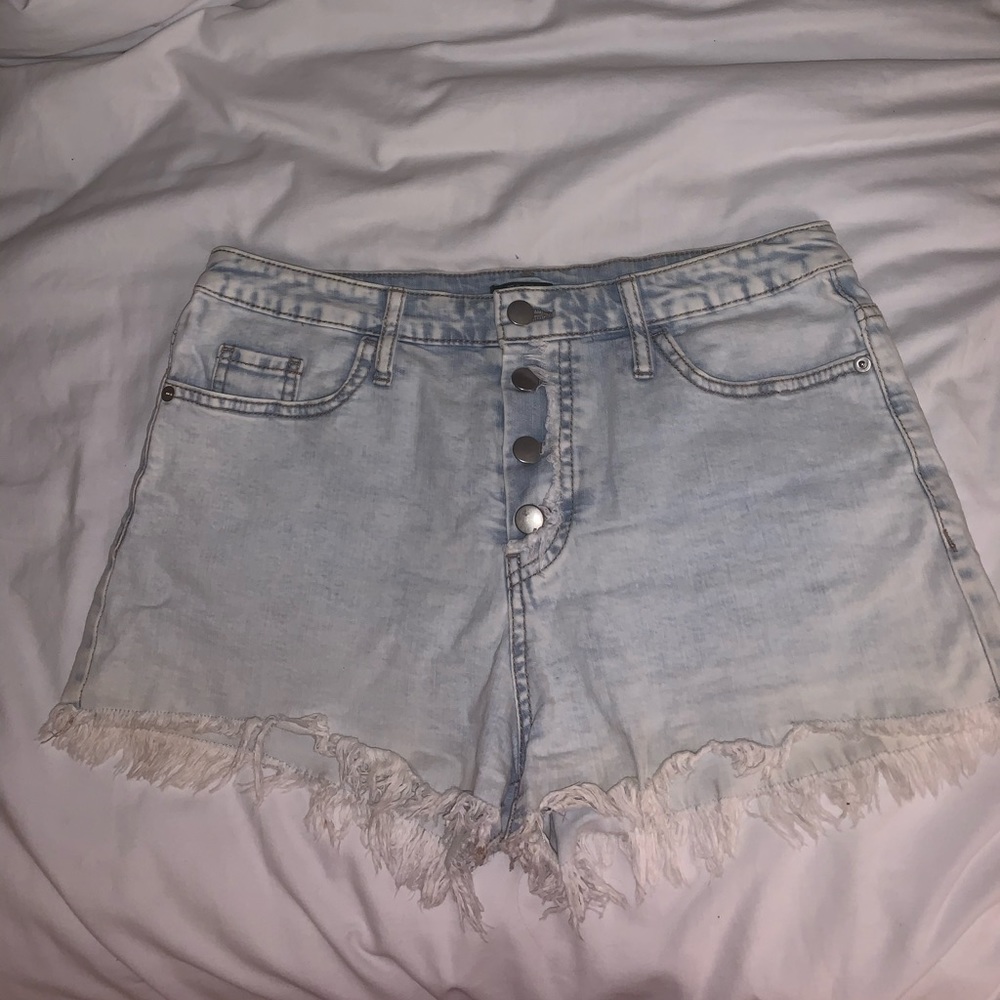 Denim shorts